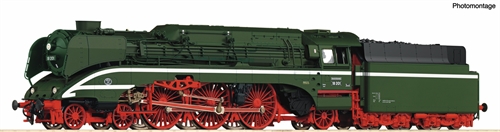 Roco 7110006 Hochgeschwindigkeitsdampflokomotive 18 201, Spulenbefeuert, DR, DC, Epoche IV, KOMMT NEU 2024