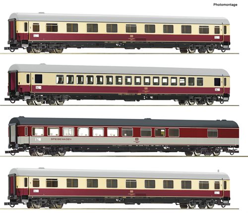 Roco 74012 4-tlg. Set: TEE 20 „Saphir“, DB, ep IV , H0 