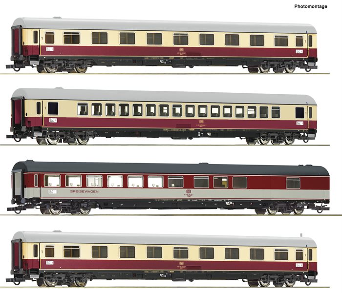 Roco 74012 4-tlg. Set: TEE 20 „Saphir“, DB, ep IV , H0 