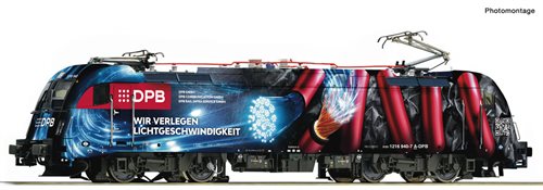 Roco 7510005 Elektrolokomotive 1216 940-7, DPB, DC, ep VI, H0 