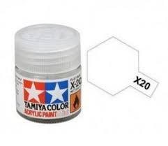 Tamiya 81520 Acrylfarbe, X-20A, Acrylverdünner, 10 ml