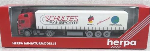 Herpa 188333 MAN F2 Pl-Szg, Schultes Transporte