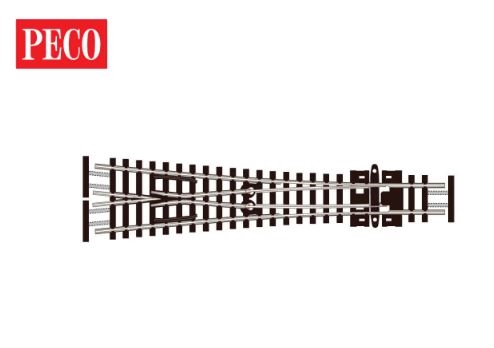 Peco sl-e397F Y-Weiche, mittlerer Radius Electrofrog, Code 55, Spur N