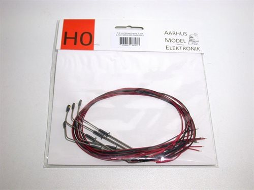Aarhus Model Elektronik 0003 7,5 cm Straßenlaterne, 5er-Packung, H0