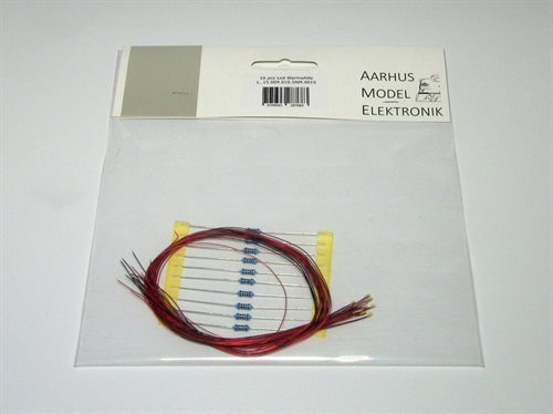 Aarhus Model Elektronik 0015 3 V LED, warmweiß, 10er-Pack