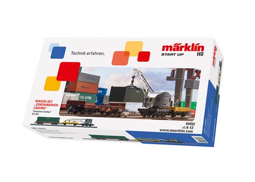 Märklin 44452 Märklin Start up - Wagen-Set "Containerverladung"