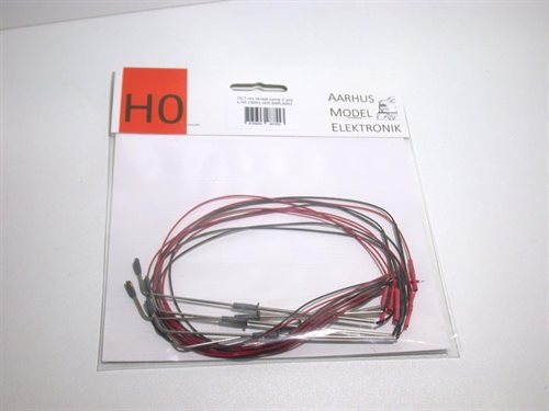 Aarhus Model Elektronik 0001 10,7 cm Straßenlaterne, 5er-Packung, H0