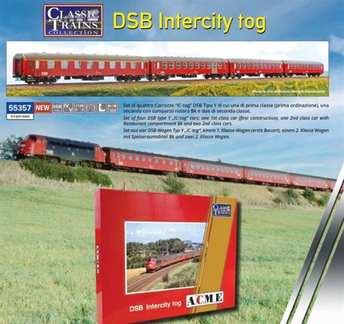 A.C.M.E. 55357 DSB Intercity-Zug, 4-teilig, Folge IV/V, NEU 2025