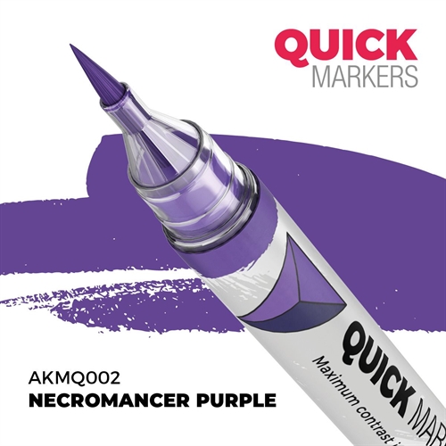 AKMQ002 Necromancer Purple - Quick Marker