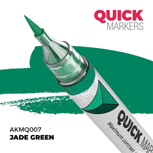 AKMQ007 Jade Green - Quick Marker