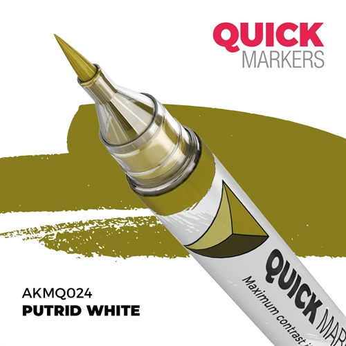 AKMQ024 Putrid White - Quick Marker