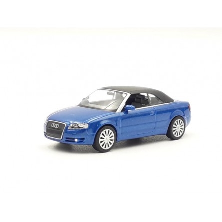 Wiking 13239 Audi A4 Cabriolet, Azurblau, H0
