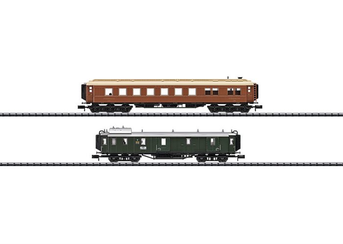 MiniTrix 15967 Zusatzwagen-Set „Bayerischer Schnellzug um 1925“, Spur N