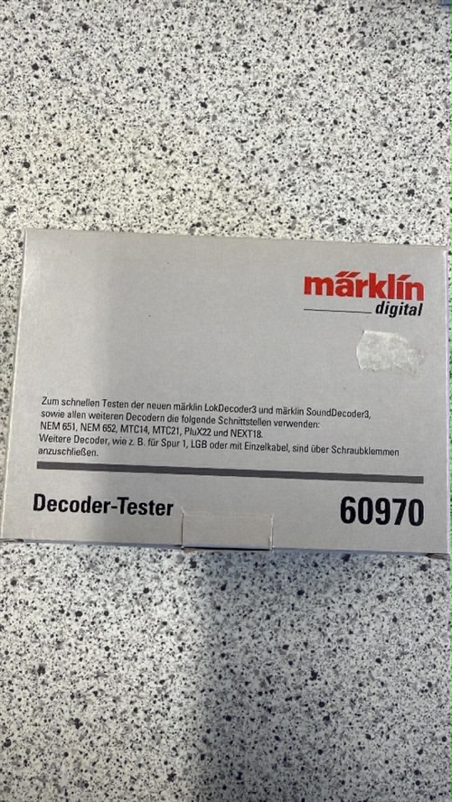 Märklin 60790 Decodertester (GEBRAUCHT)
