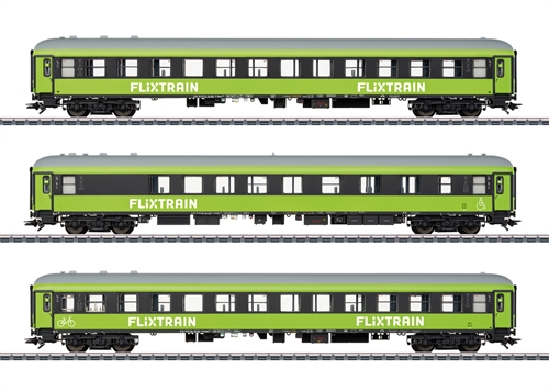 Märklin 42957 Schnellzugwagen-Set 1, FlixTrain – ANGEKÜNDIGTE NEUHEIT 2027