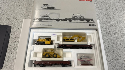 Märklin 26529 3-teiliges Set „Leonhard Weiss“ mit Köf II, DSB (GEBRAUCHT)
