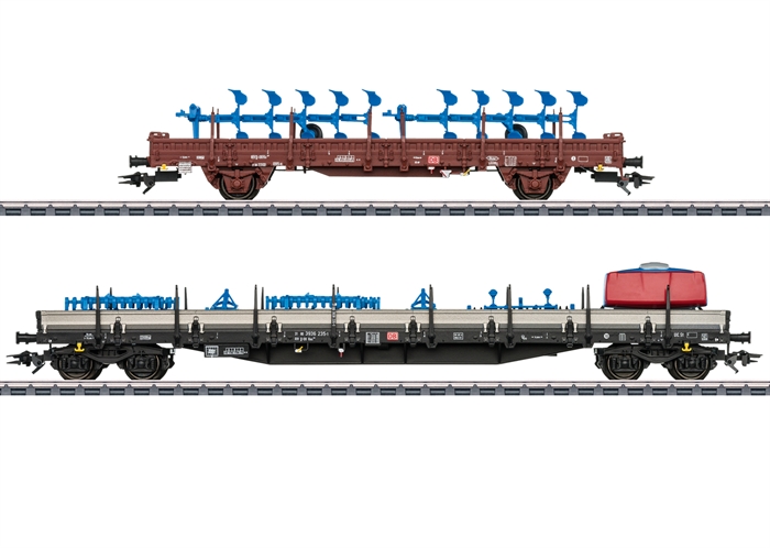 Märklin 46405 Güterwagen-Set 1 Landmaschinen, DB AG, H0