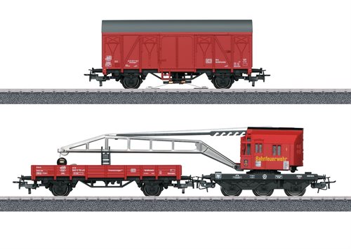 Märklin 44752 Märklin Start up - Feuerwehr-Bergekran-Set