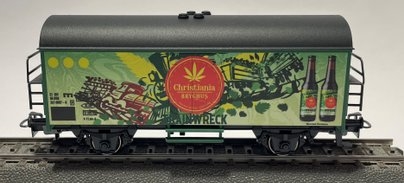 Märklin 4415.770 Werbewagen der Brauerei Christiania, H0