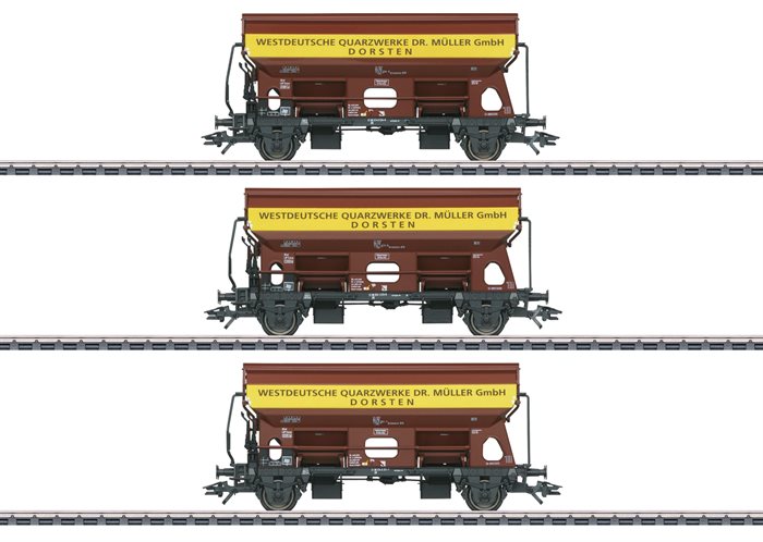 Märklin 46335 Schwenkdachwagen-Set Tdgs, ep IV