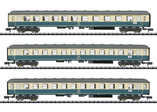 Minitrix 15639 Personenwagen-Set „Schnellzug“., kommende Neuigkeiten 2024
