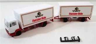Herpa 828292 Mercedes-Benz Front-Autoanhänger, Patrizier-Bräu, H0