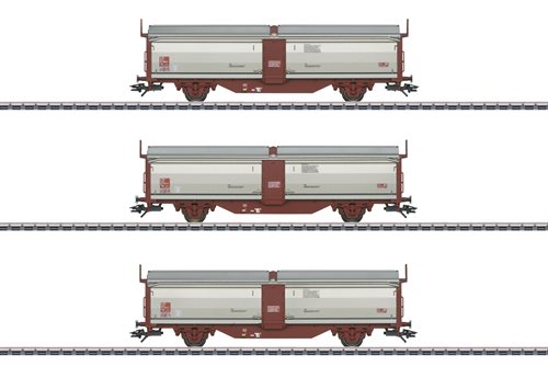 Märklin 47303 Schiebedach-/Schiebewandwagen-Set Tbis, ep IV