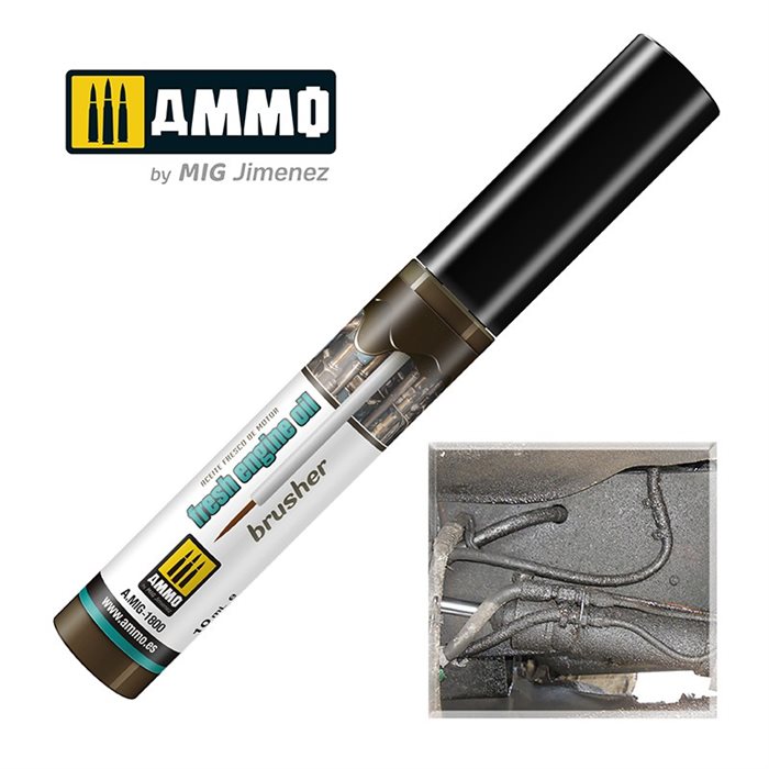 Ammo by MIG 1800 EFFECTS BRUSHER - Frisches Motoröl