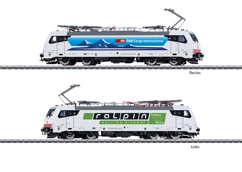 Märklin 38801 Elektrolokomotive der Baureihe 186 in zwei verschiedenen Ausführungen
