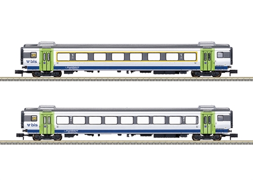 MiniTrix 18294 „GOLDEN PASS LINE“ Express-Wagenset, Spur N