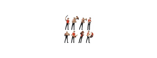 Faller 153005 Musikorchester, acht Figuren, H0