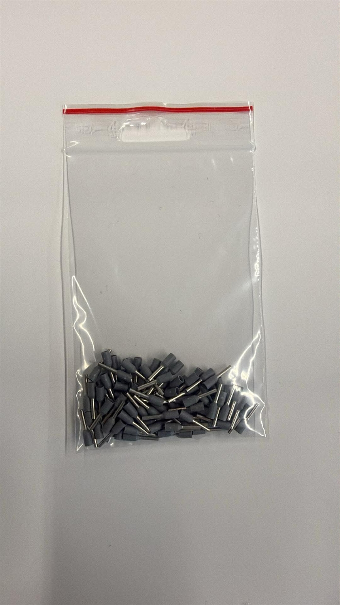  K8100RT Endrohr, Rot, 1,0 mm2, 100 Stk