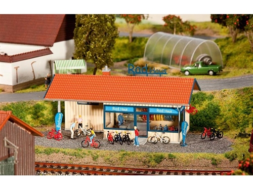 Faller 130508 Fahrradladen, H0