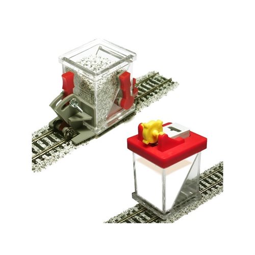 Proses H0-03 Erweiterter Schotterwagen und Leimauftragsset, H0/00