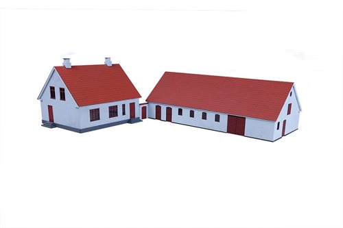 Hobbytrade 87300 Haushaltsbauernhof Nr. 11, Laserschnitt, H0