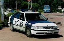 DMC Decals 43-040 VW Passat Variant / Ford Mondeo Variant / SAAB 9-5 POLISII / POLIS - Local Police Helsinki