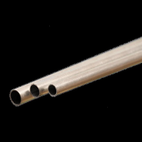 K&S Metal 5074 Aluminiumrohr, 3 Größen: 4,76 mm, 5,55 mm, 6,35 mm
