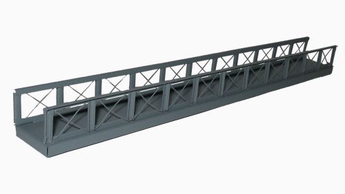 Hack 14200 Fußgängerbrücke, Metall, grau