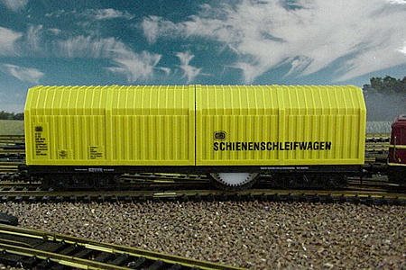 lux9131 Schienen- und Drahtpolierwagen DC H0