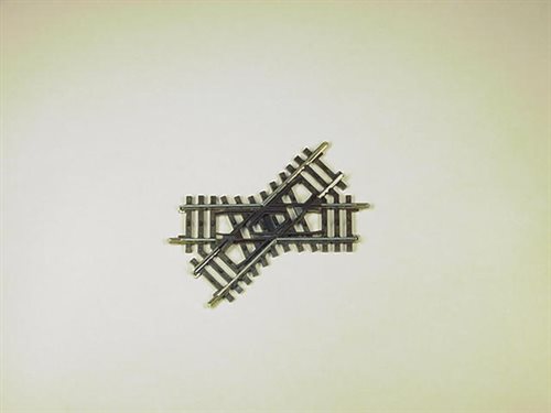 Märklin 2258 Gleiskreuzweiche 90 mm / 45 Grad.