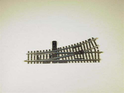 Märklin 2265 Spurwechsel links 168,9 mm / 22,3 Grad mit manuellem Wechsel