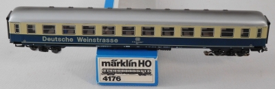 Märklin 4176 H0 Personenwagen 2. Klasse mit Beleuchtung von der Deutschen Weinstraße, DB, OVP