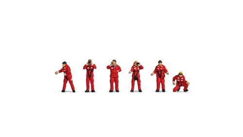 Noch 15047 Seenotretter, sechs Figuren, H0