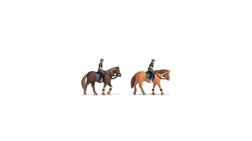 Noch 15078 Berittene Polizei, zwei Figuren, H0
