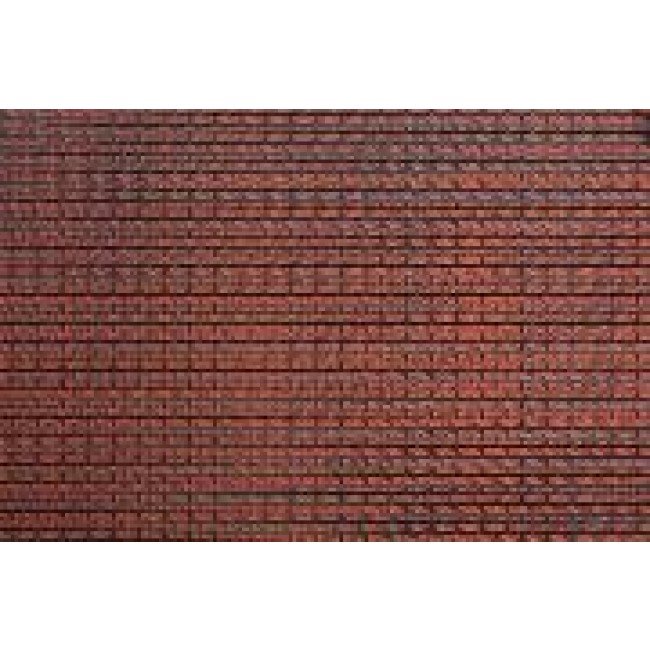 Noch 55832 Backsteinmauer, ABS-Platte, 30 x 20 cm, H0