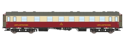 Dekas 876184 DSB BU 2101 Ausflugswagen, ca. 1964-65, NEU 2025