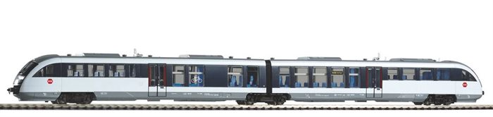Piko 52291 ~ Desiro Dieseltriebwagen DSB VI, inkl. mfx-kompatibler Decoder, H0