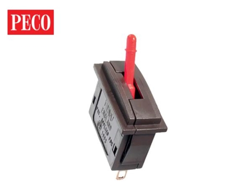 Peco pl-26R Switch Schalter zur Steuerung von Weichen, rot