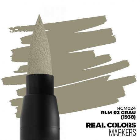 AK-RCM024 Patiniermarker, RLM 02 Grau (1938)