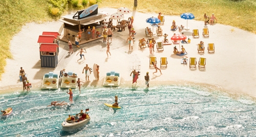Noch 16426 3D-Set „Am Strand“, H0